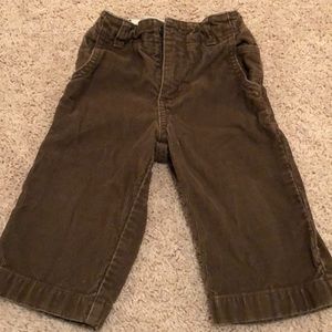 Brown corduroy pants, 12-18M